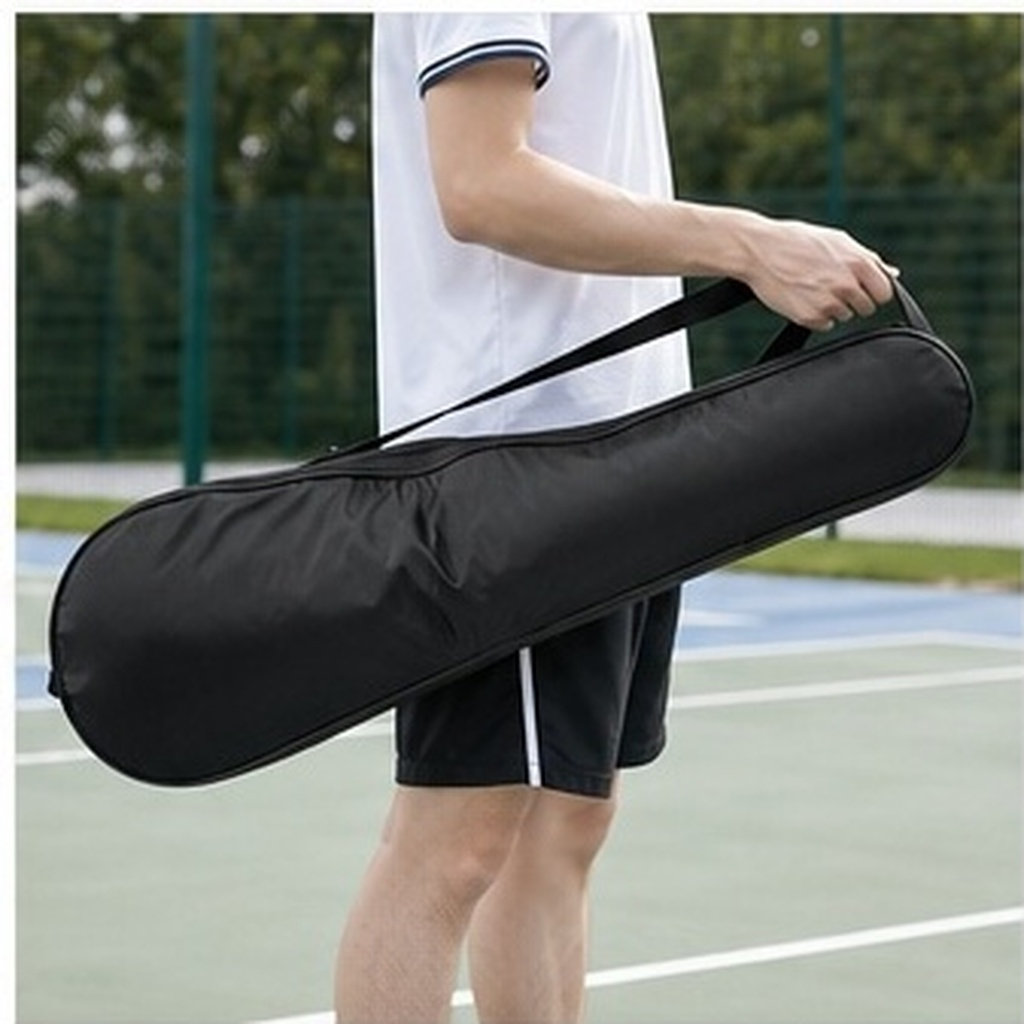 Badminton Racket - กระเป๋าใส่ไม้แบดมินตันสะพายไหล่เดียว ผ้าอ็อกซ์ฟอร์ด ทนทานต่อการสึกหรอ พกพาสะดวก สำหรับกีฬากลางแจ้ง กระเป๋าจัดเก็บไม้แบดมินตัน