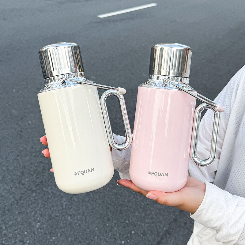 ขวดน้ำสแตนเลสเก็บความร้อนและคว - Sports Water Bottle Insulated บทวิจารณ์และราคา